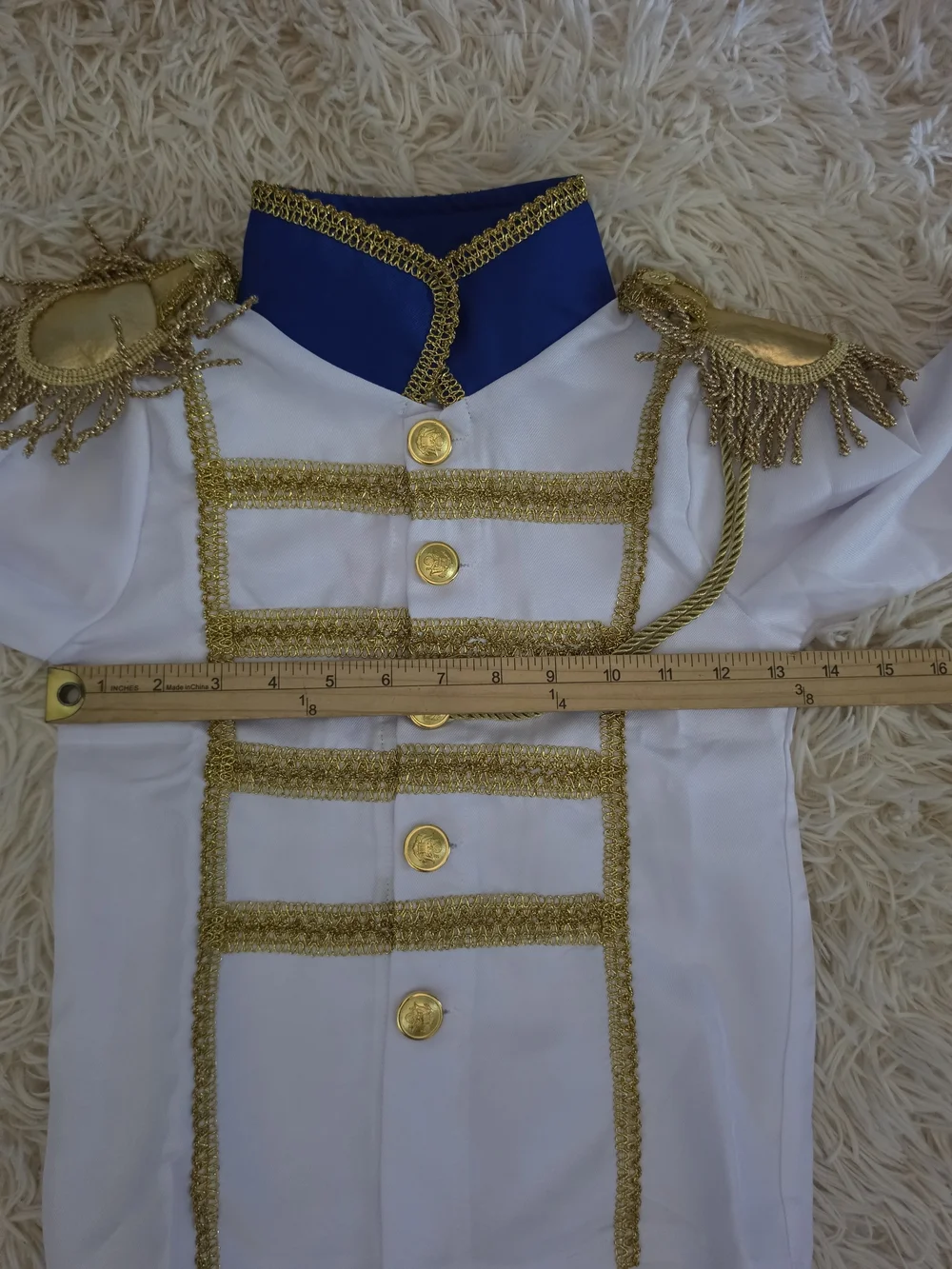 Boys Prince Charming Costume - Kids Medieval Royal King Outfit Halloween
